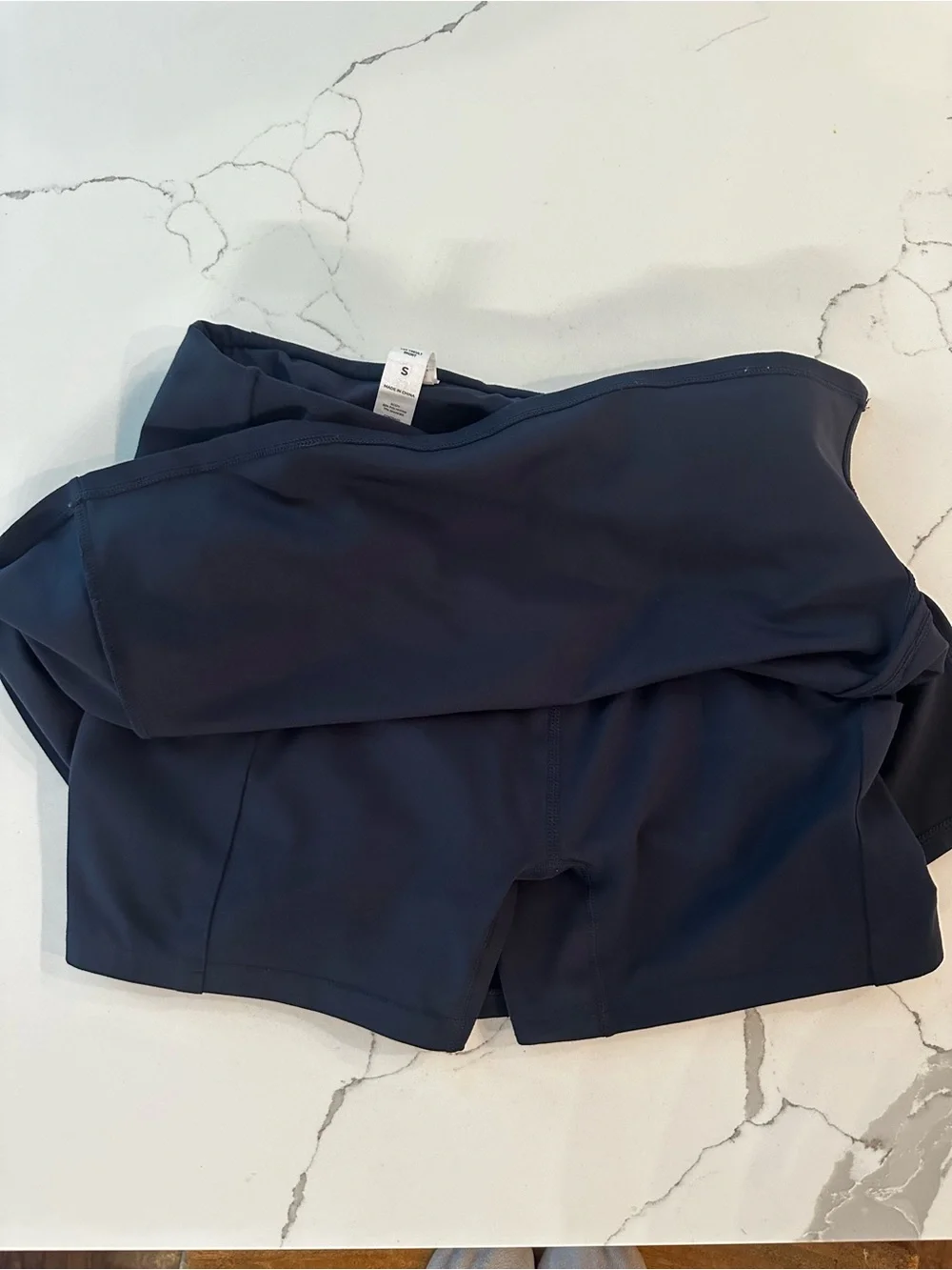 90 Degree by Reflex Matching Athleisure Set Small Skort & Built-In Bra Tank